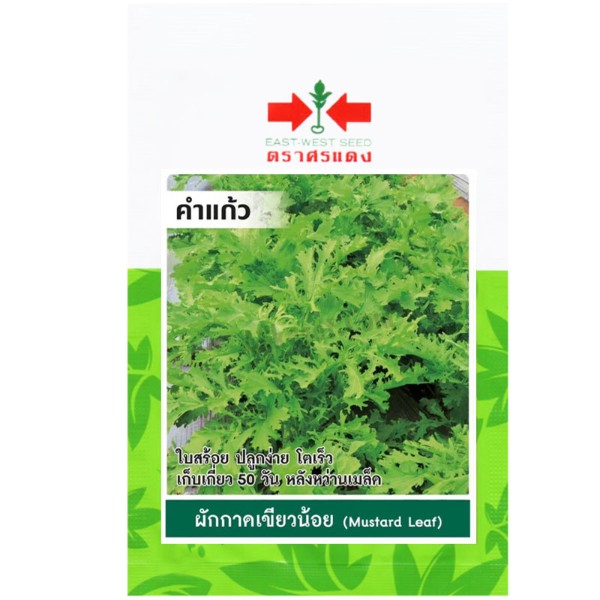 ศรแดง SV ผักกาดเขียวน้อยคำแก้ว (VP5 290S TH) แบรนด์ ศรแดง - การเกษตร ราคา 39 บาท