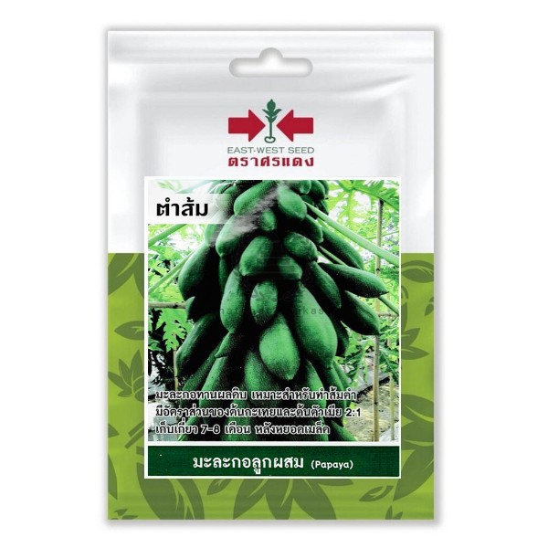 ศรแดง SV มะละกอ F1ตำส้ม (VP48 4S TH) แบรนด์ ศรแดง - การเกษตร ราคา 39 บาท