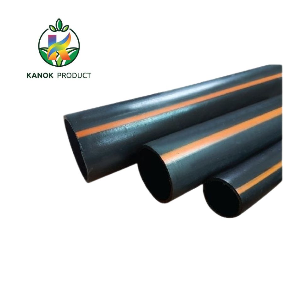KANOK ท่อPEคาดส้ม 398-25-1(PN4) 25มิล(100ม./ม้วน)