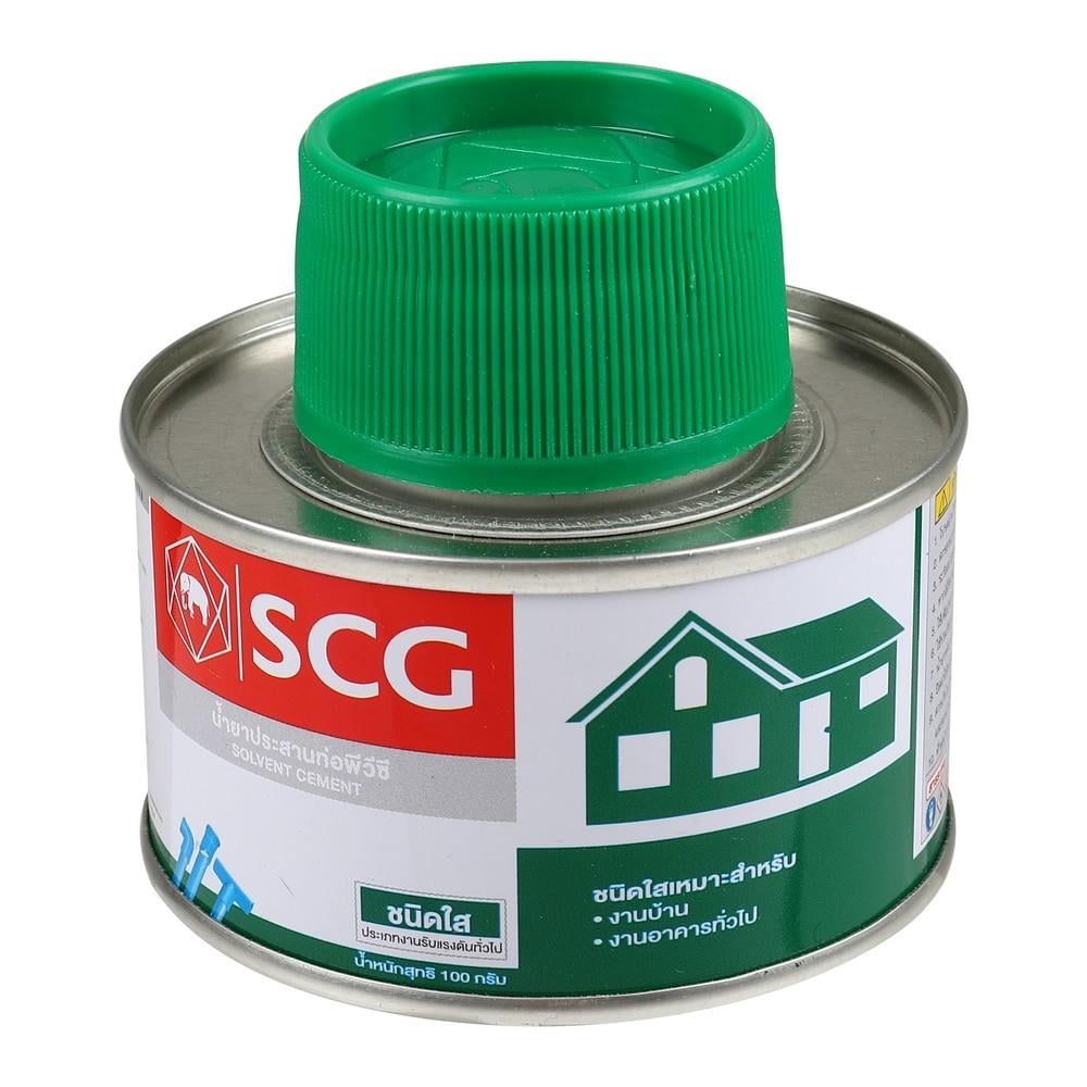 SCG น้ำยาประสานท่อ PVC #100g (24/ลัง) แบรนด์ SCG - การเกษตร ราคา 79 บาท