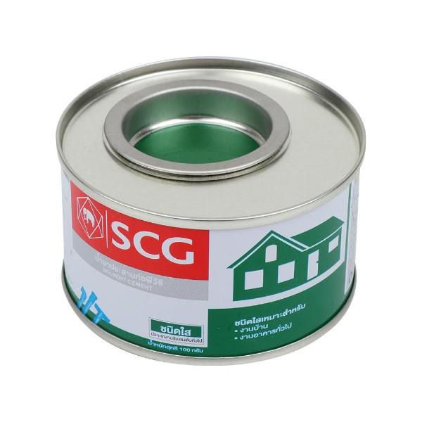 SCG น้ำยาประสานท่อ PVC ตราเสือ #100g (24/ลัง) แบรนด์ SCG - การเกษตร ราคา 70 บาท