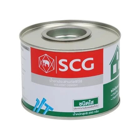 SCG น้ำยาประสานท่อ PVC ตราเสือ #250g แบรนด์ SCG - การเกษตร ราคา 150 บาท