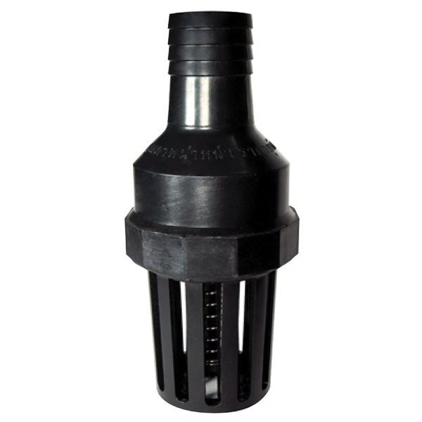 KANOK ฟุตวาล์วสวมท่อPVC 2 ลิ้นน้ำไทย สีดำ 233-50A-CP แบรนด์ กนก โปรดักส์ - การเกษตร ราคา 169 บาท