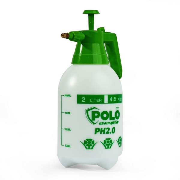 KANOK กระบอกฉีดพ่นยาหัวทองเหลือง 2ลิตร 8-SPRAY-2L เขียว แบรนด์ กนก โปรดักส์ - การเกษตร ราคา 75 บาท