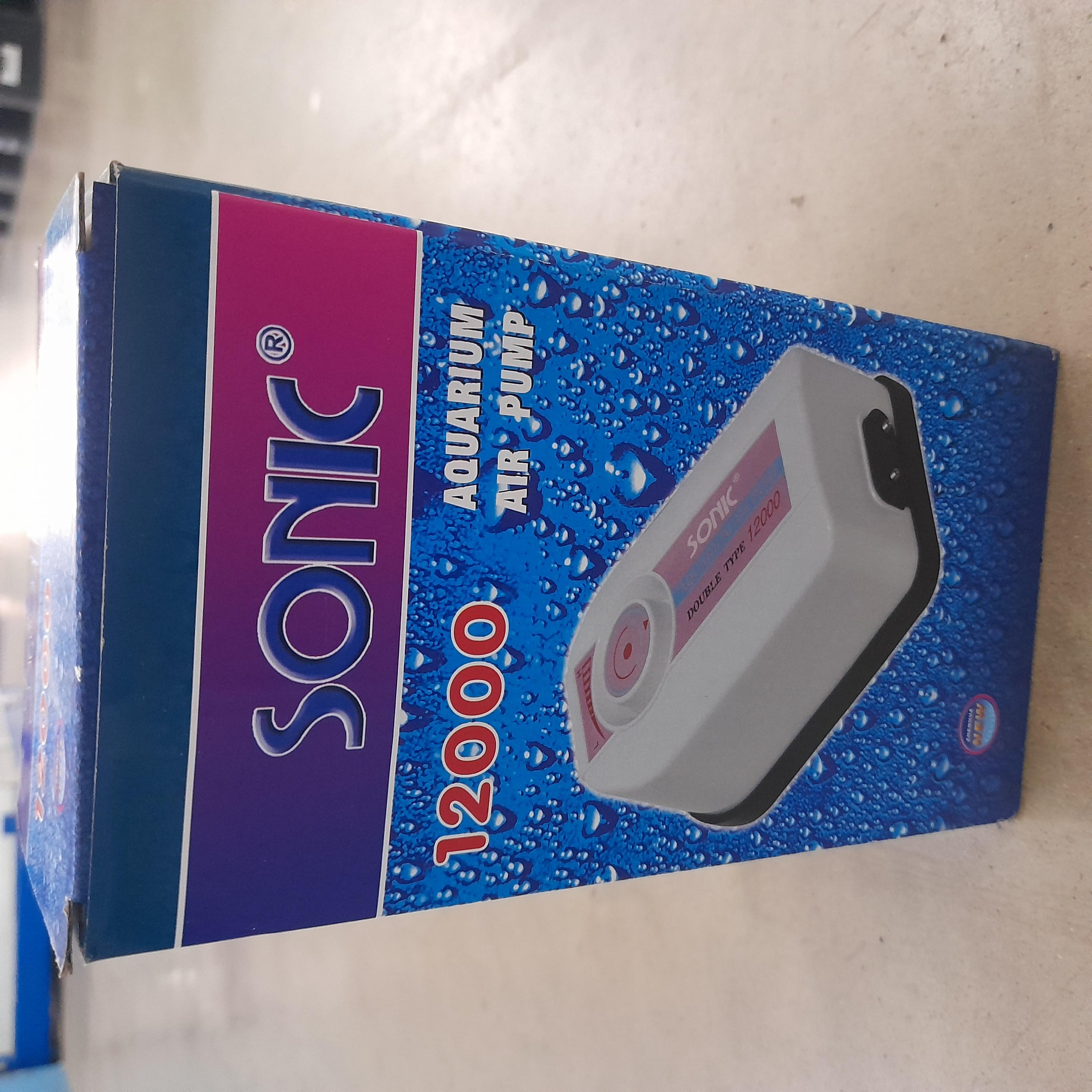 SONIC ปั๊มลม (ออกซิเจน) SONIC 12000 5W แบรนด์ มาหาโชค มหาชัย - การเกษตร ราคา 290 บาท