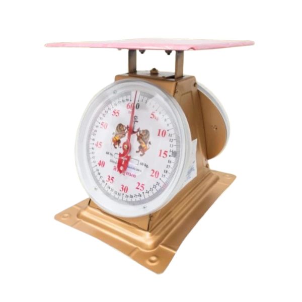 ตราชั่งเฉียง 60กก. ตราสิงห์โต - การเกษตร ราคา 1,290 บาท