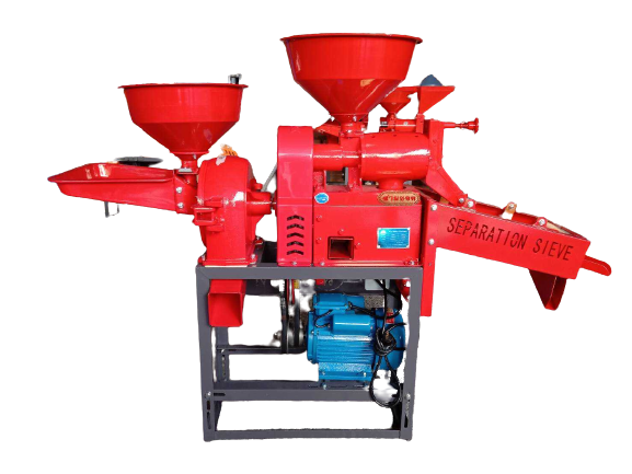 เครื่องสีข้าว 4 in 1 SAM-2V สีแดง SAMYOD