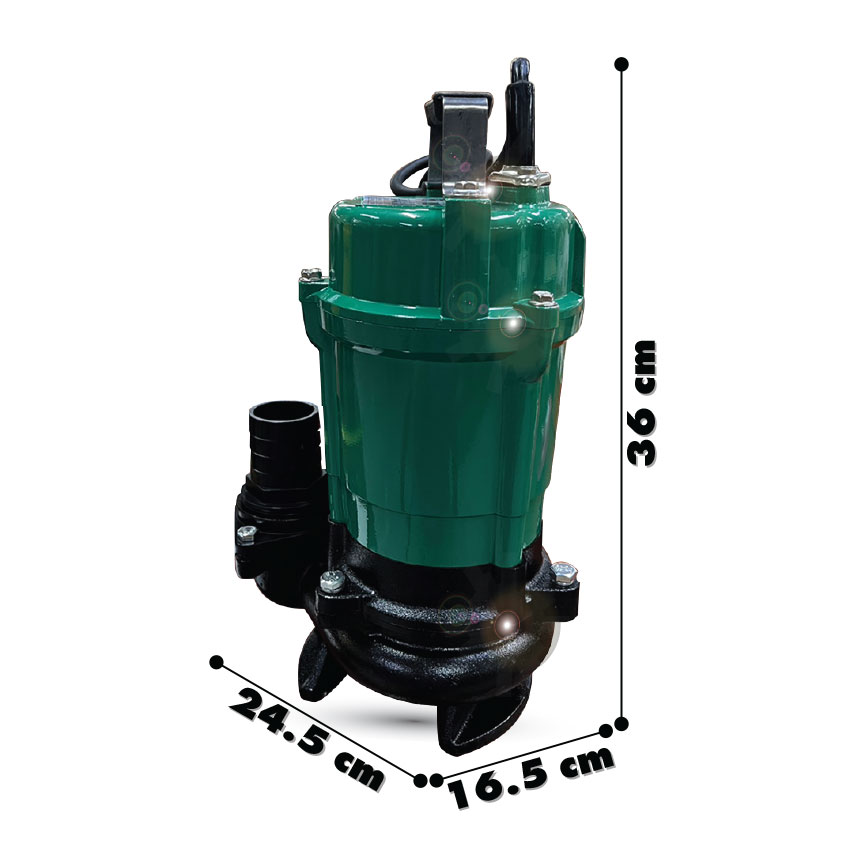 STEIKEN  ปั๊มแช่ดูดโคลน SWP750 ขนาด 2นิ้ว 1HP 750w. - ภาพที่ 2