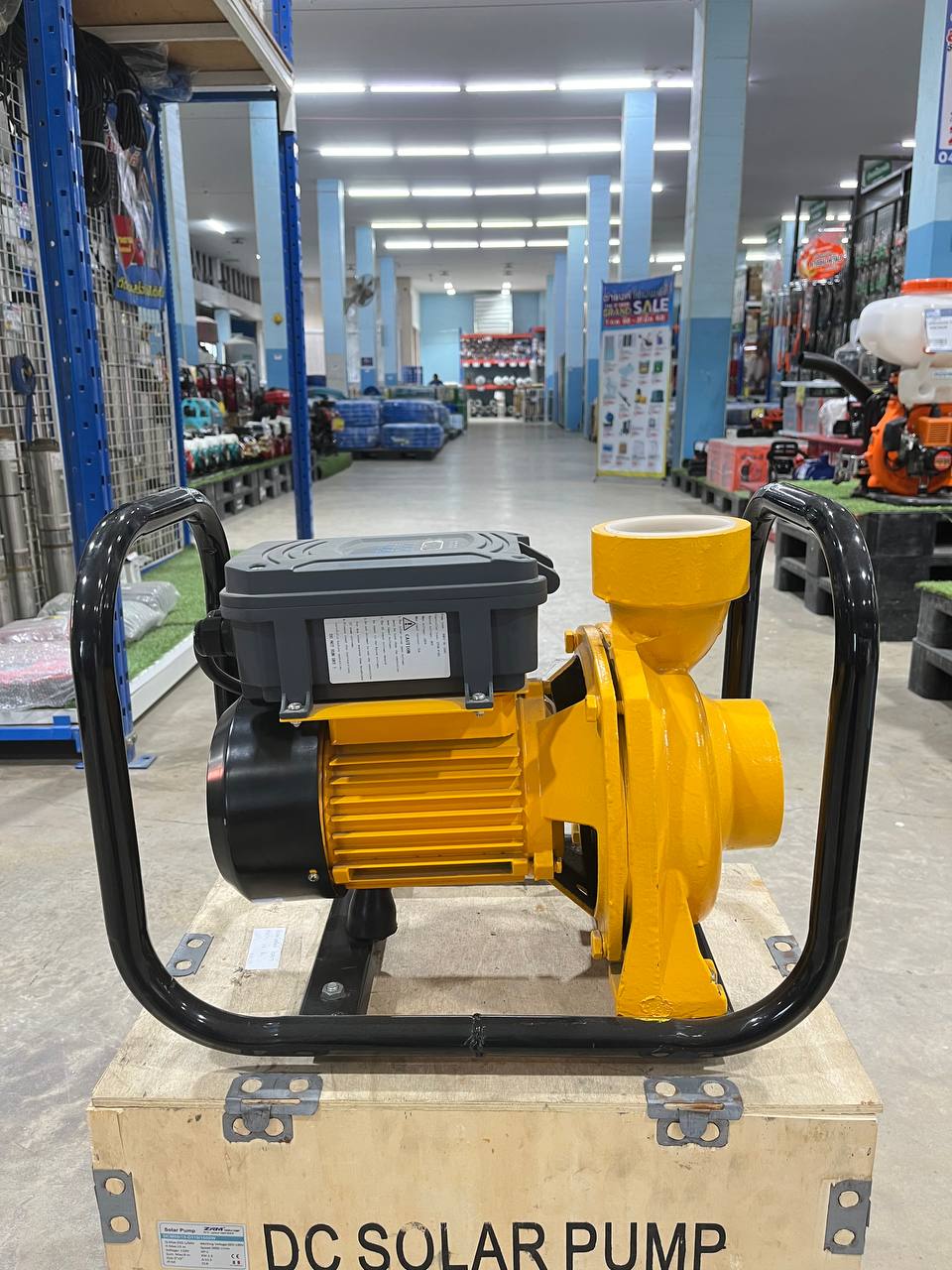 ปั๊มน้ำหอยโข่งโซล่าเซลล์ DCM56-15-D110/1500W 3นิ้ว - ภาพที่ 3