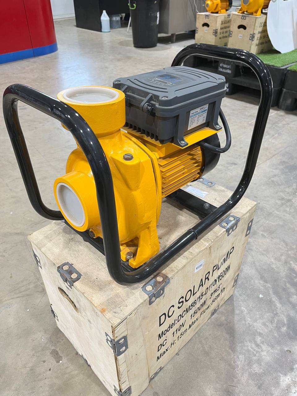 ปั๊มน้ำหอยโข่งโซล่าเซลล์ DCM56-15-D110/1500W 3นิ้ว - ภาพที่ 6