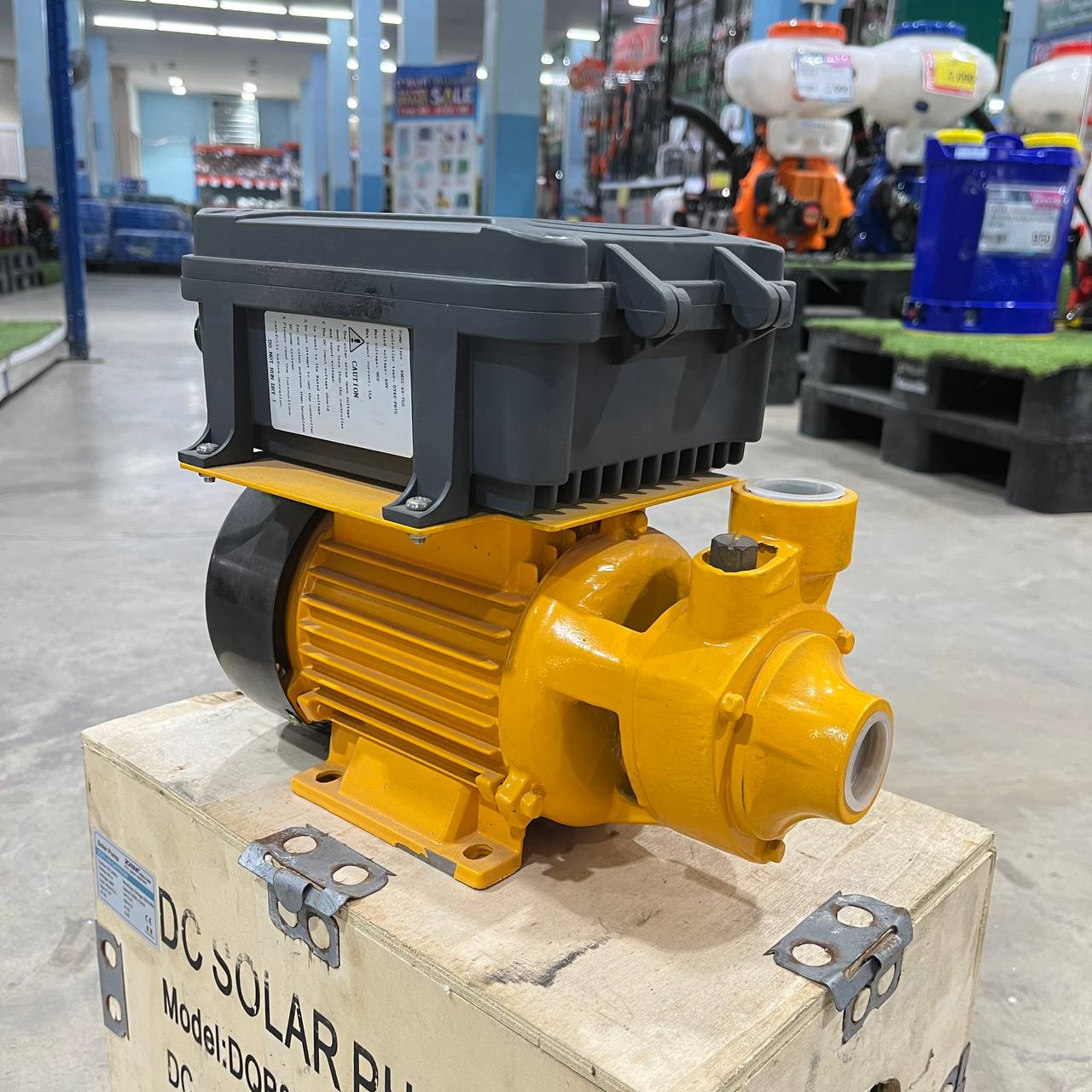 ปั๊มน้ำหอยโข่งโซล่าเซลล์ DQB3-58-D48/500W 1นิ้ว - ภาพที่ 6
