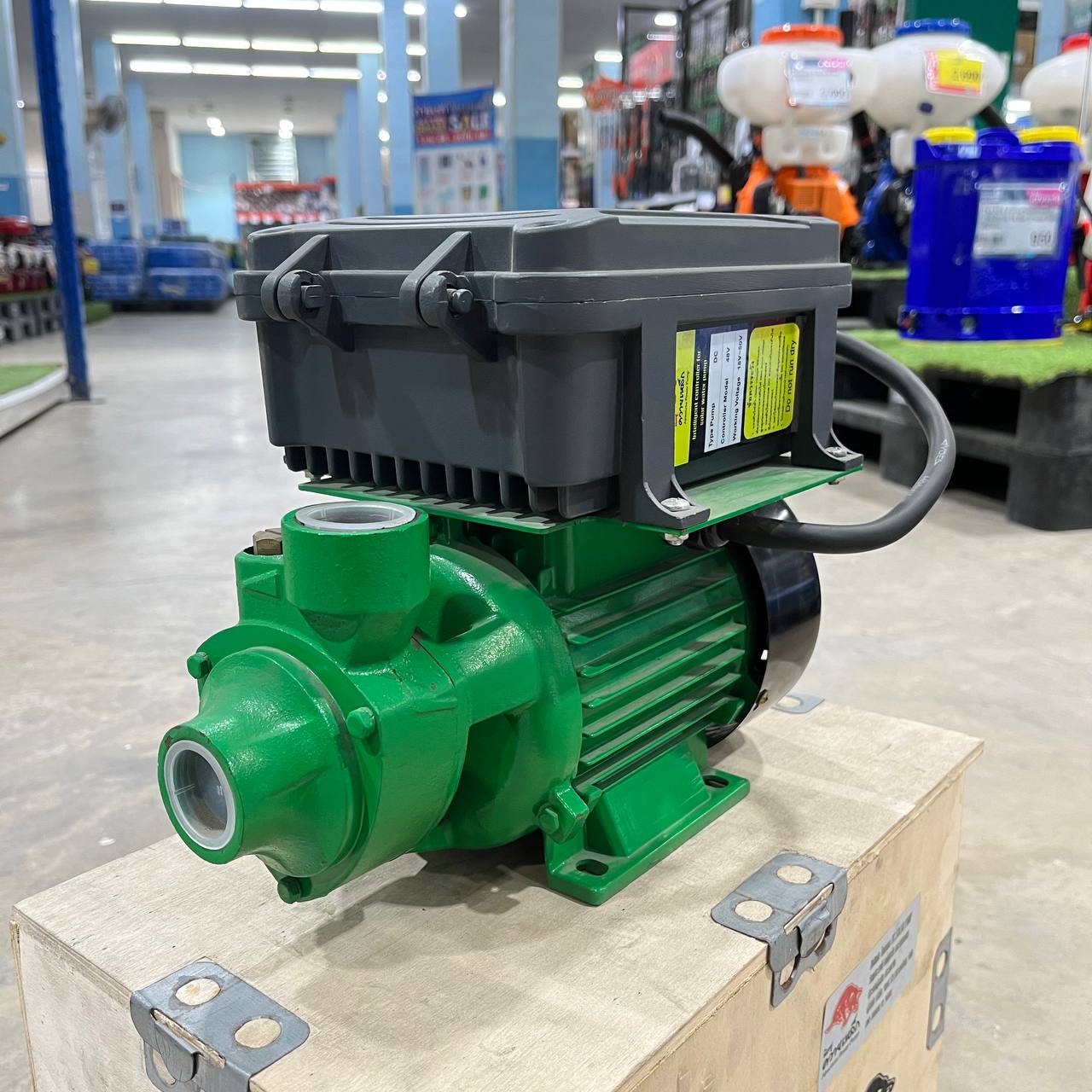 มิตซูควายเหล็ก ปั๊มหอยโข่งโซล่าเซลล์ DCบัสเลส 500W 0.68HP 1นิ้ว