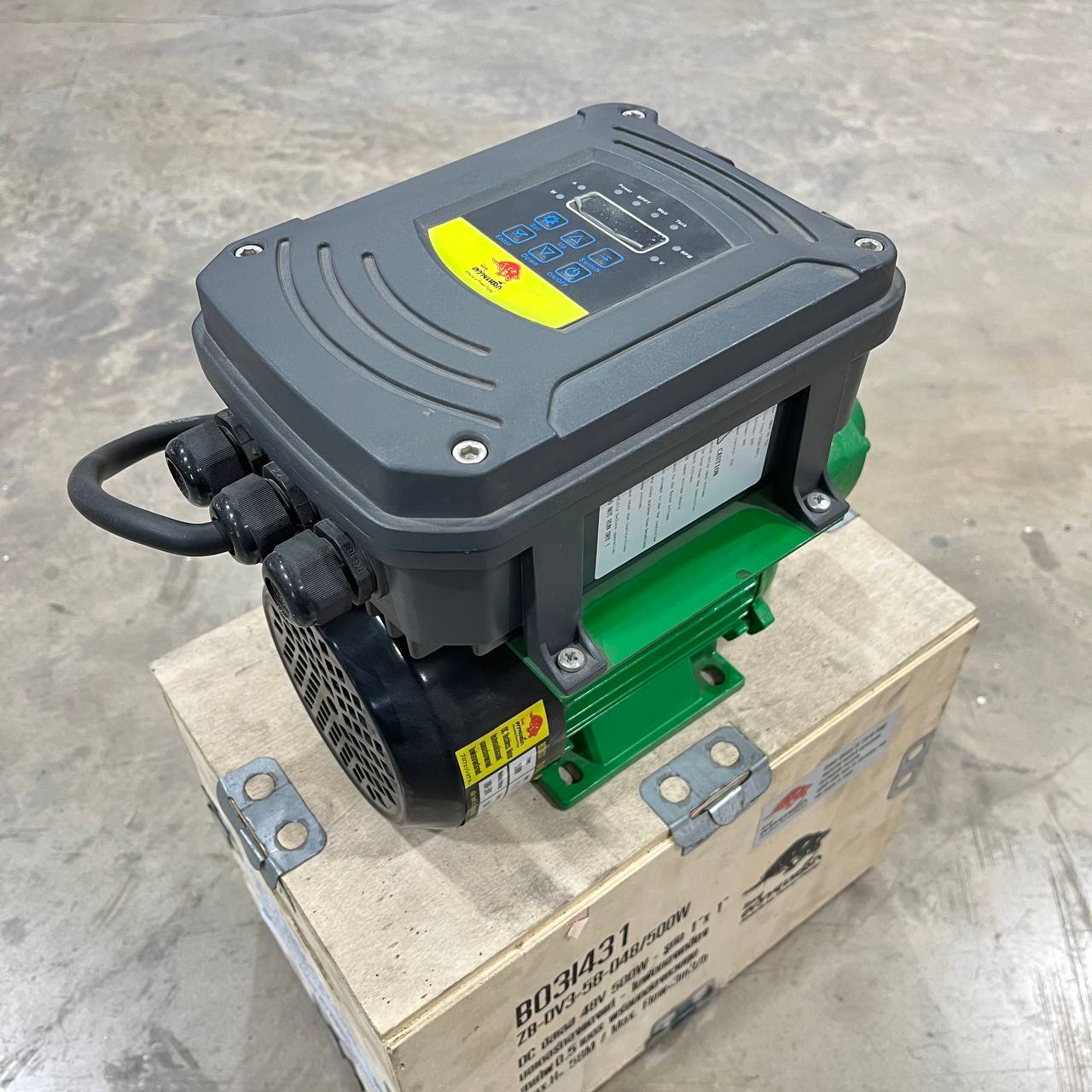 มิตซูควายเหล็ก ปั๊มหอยโข่งโซล่าเซลล์ DCบัสเลส 500W 0.68HP 1นิ้ว - ภาพที่ 6