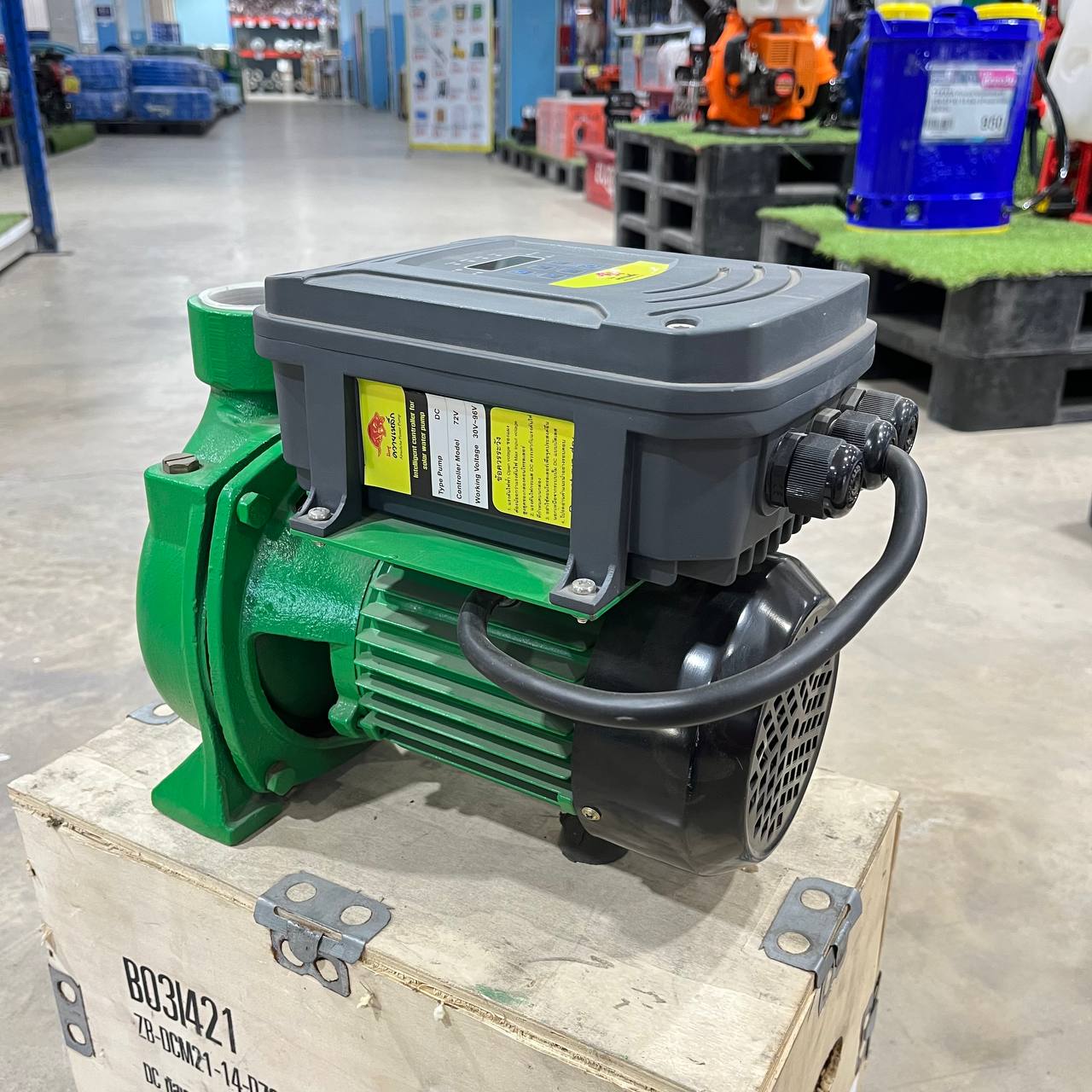 มิตซูควายเหล็ก ปั๊มหอยโข่งโซล่าเซลล์ DCบัสเลส 750W 1HP 2นิ้ว - ภาพที่ 3