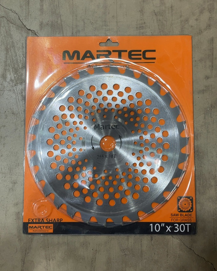 MARTEC ใบตัดหญ้ามีฟันติดคาร์ไบด์ 10X30T