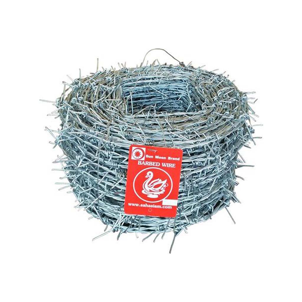 ลวดหนาม #14 ความยาว 108 เมตร ตราเป็ด แบรนด์ เป็ด - การเกษตร ราคา 380 บาท
