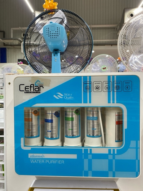 เครื่องกรองน้ำ CWP-01 แบรนด์ GMS CEFLAR - เครื่องใช้ไฟฟ้า ราคา 630 บาท