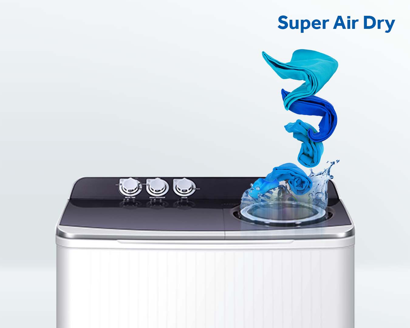 HAIER เครื่องซักผ้าถังคู่ฝาบน รุ่น HWM-T180N2 (18 kg) - ภาพที่ 9