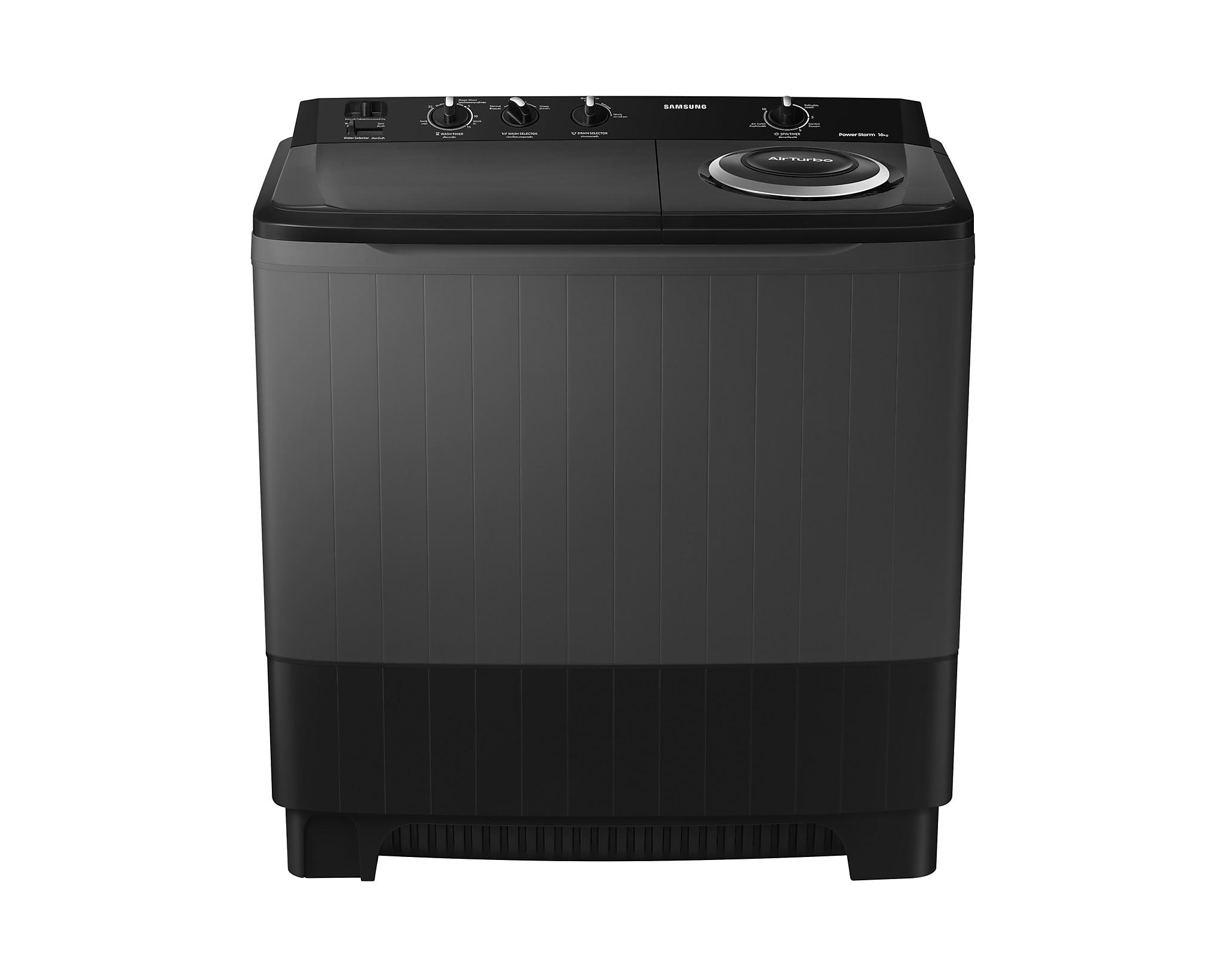 SAMSUNG เครื่องซักผ้า2ถัง WT16B5240BA/ST 16kg - ภาพที่ 2