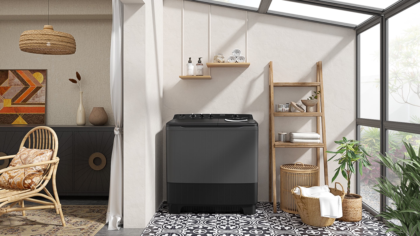SAMSUNG เครื่องซักผ้า2ถัง WT13B5040BA/ST 13kg - ภาพที่ 7