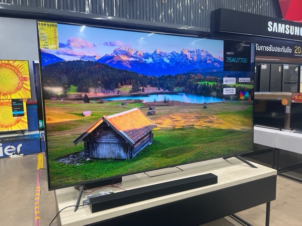 SAMSUNG ทีวี ยูเอชดี 75 นิ้ว UA75AU7700KXXT - ภาพที่ 2