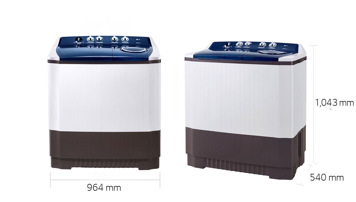 เครื่องซักผ้า 2 ถัง LG #TT16WAPG 16KG - ภาพที่ 3