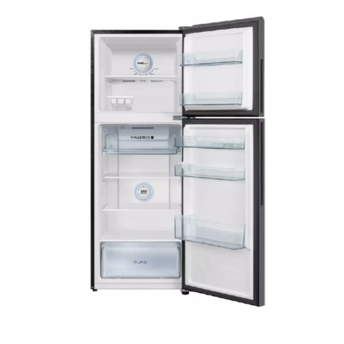 ** HAIER ตู้เย็น 2 ประตู NAVI COOLING เครื่องดื่มเกล็ดหิมะ HRF-270MNI/HRF-285MNI สีเทา 9.6Q - ภาพที่ 2