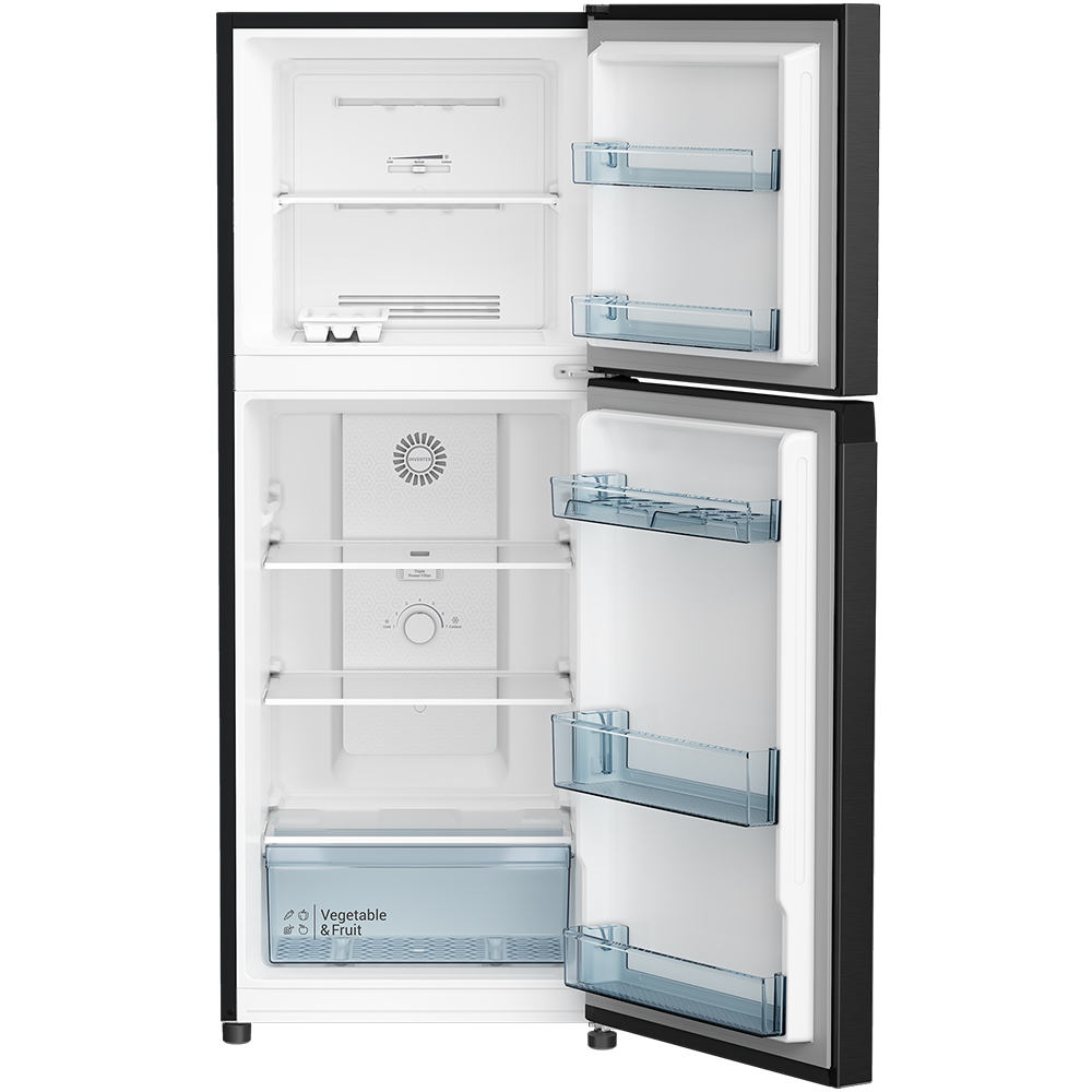 HITACHI ตู้เย็น 2ประตู รุ่น HRTN5230MBBKTH 7.4คิว สีดำ - ภาพที่ 3