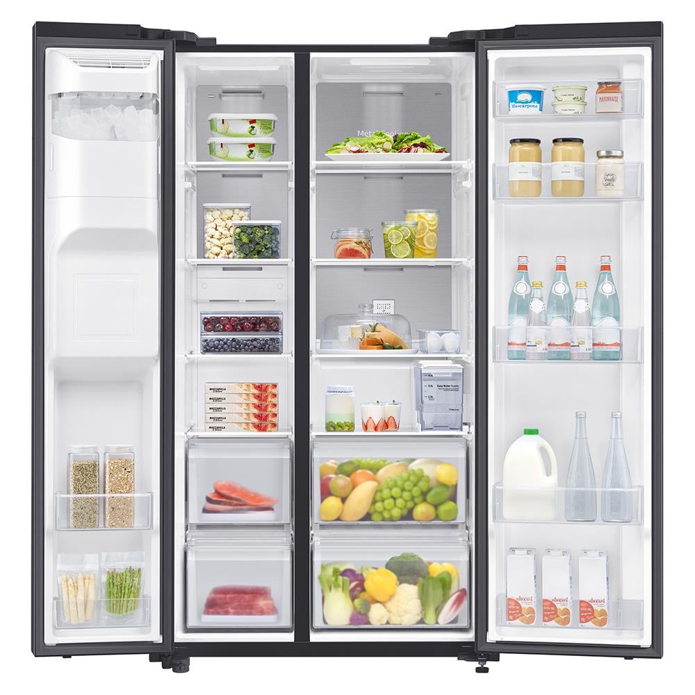 SAMSUNG ตู้เย็น SIDE BY SIDE RS64R5131B4/ST 22.4 คิว อินเวอร์เตอร์ สีดำ - ภาพที่ 5