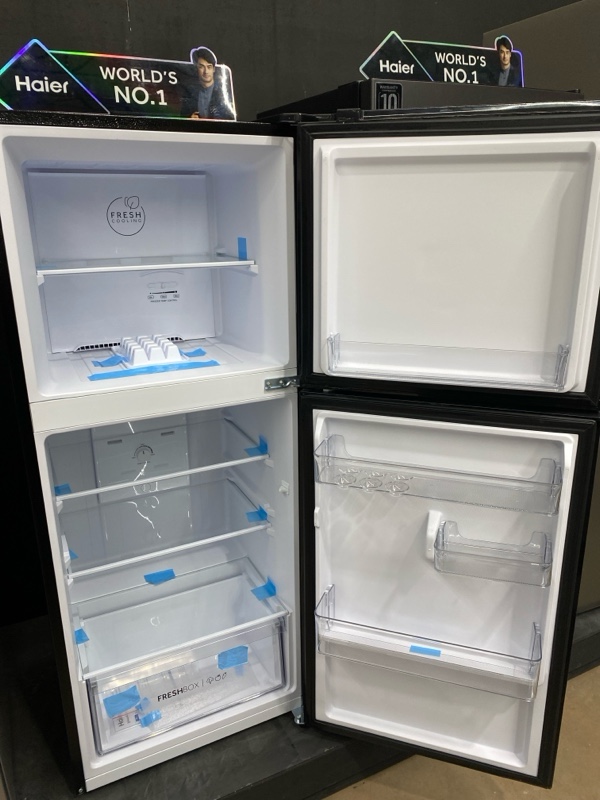 HAIER ตู้เย็น 2ประตู HRF-185MN 6.6คิว สีดำ - ภาพที่ 2