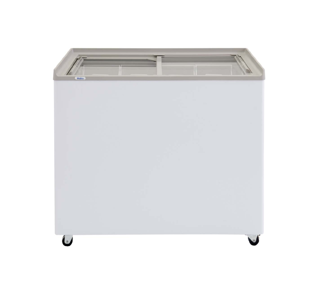 Haier ตู้แช่แข็งฝากระจก 8 คิว รุ่น SD-296R สีขาว