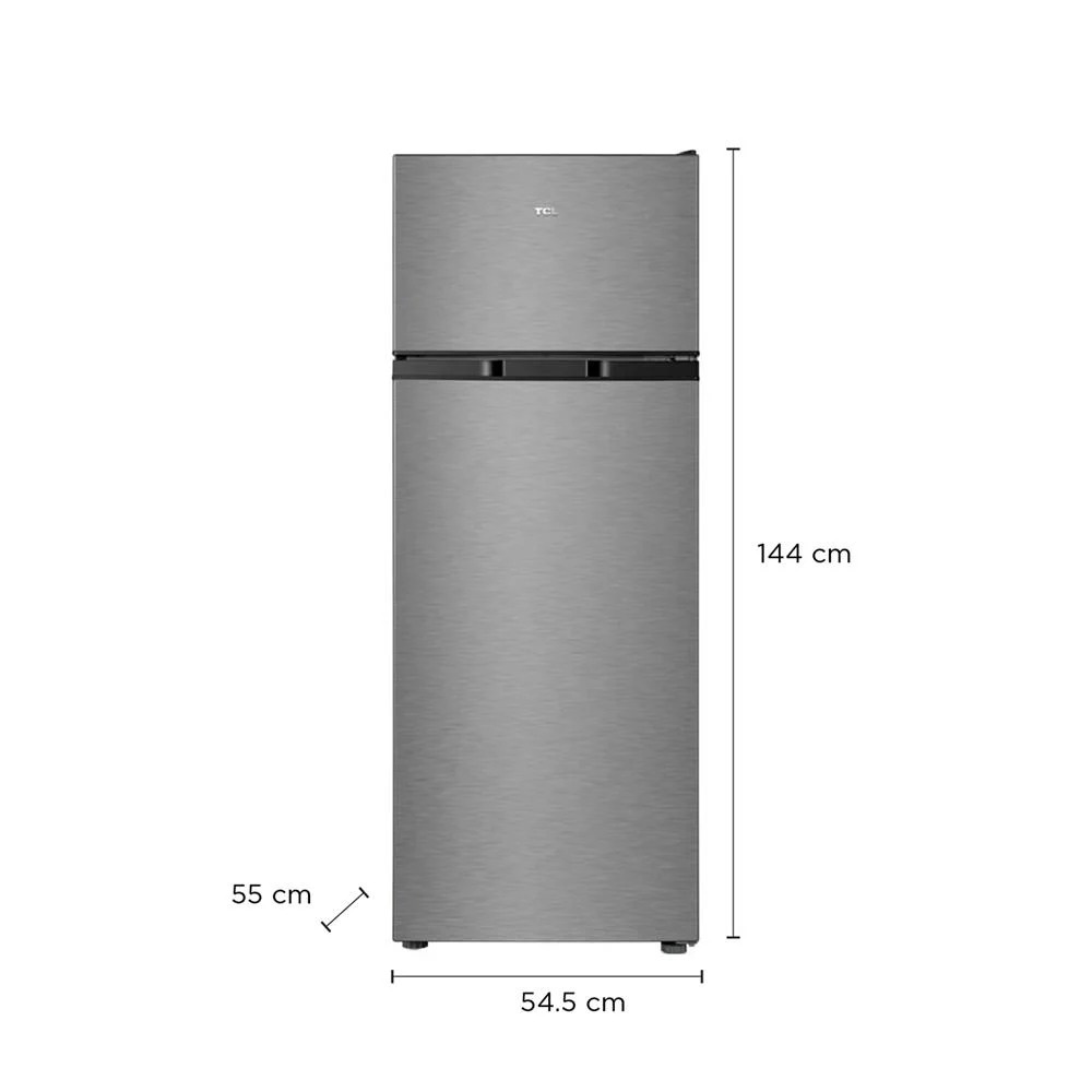 ** TCL ตู้เย็น 2 ประตู F207TMG  207L สีเงิน - ภาพที่ 5