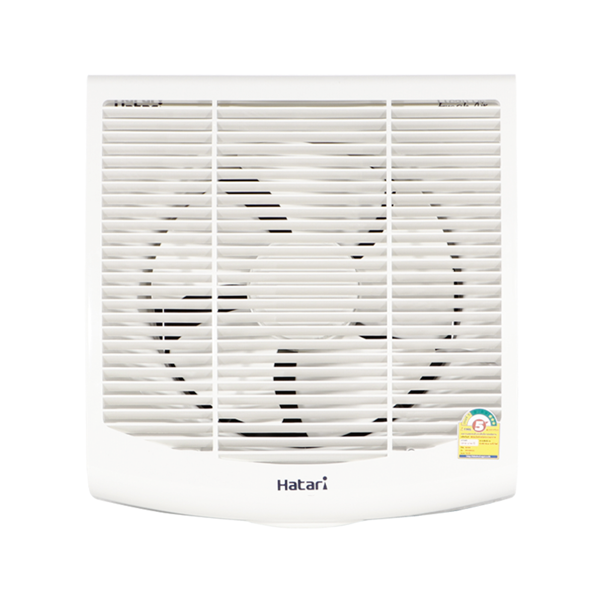 HATARI พัดลมดูดอากาศติดผนัง มีหน้ากาก VW25M4(G) 10นิ้ว แบรนด์ HATARI - เครื่องใช้ไฟฟ้า ราคา 1,090 บาท