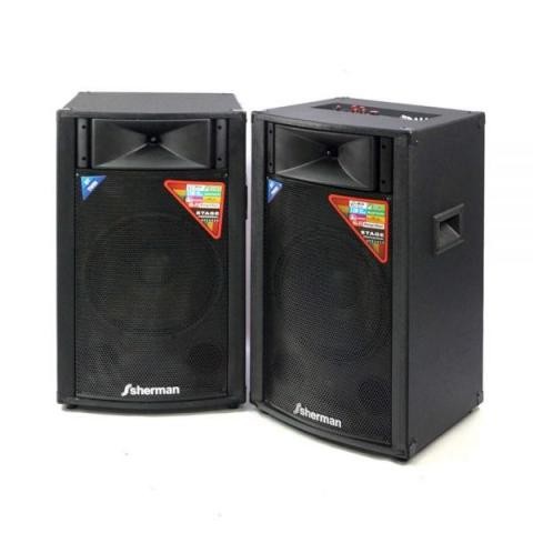 ชุดลำโพงมีภาคขยาย 2.0CH 100 W (RMS) SB-601+ SHERMAN