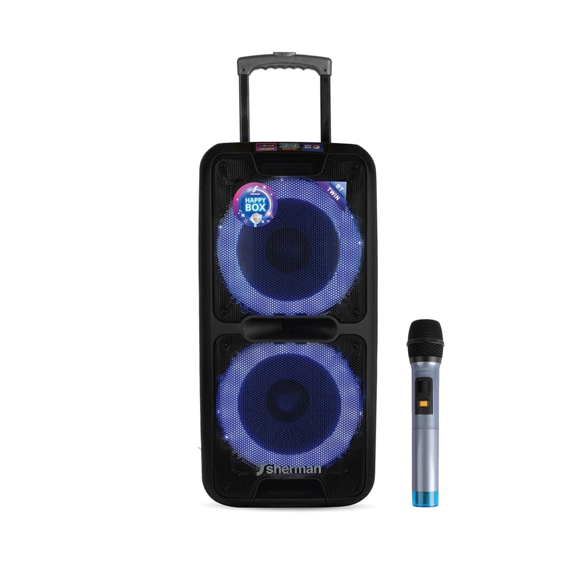 SHERMAN แอมป์พร้อมลำโพงขนาด 10*2 APS-210 สองทาง - ภาพที่ 5