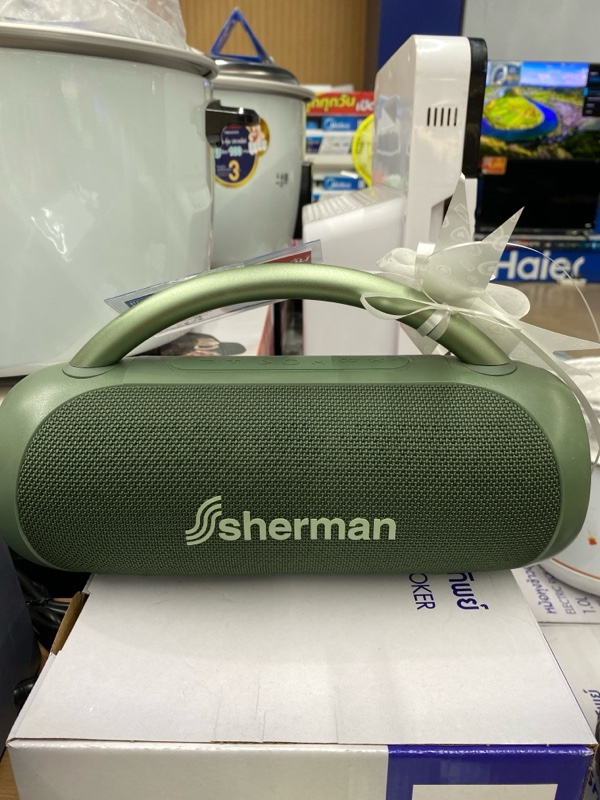 SHERMAN ลำโพง Bluetooth BS-3 แบรนด์ SHERMAN นิคอนไทย - เครื่องใช้ไฟฟ้า ราคา 1,990 บาท