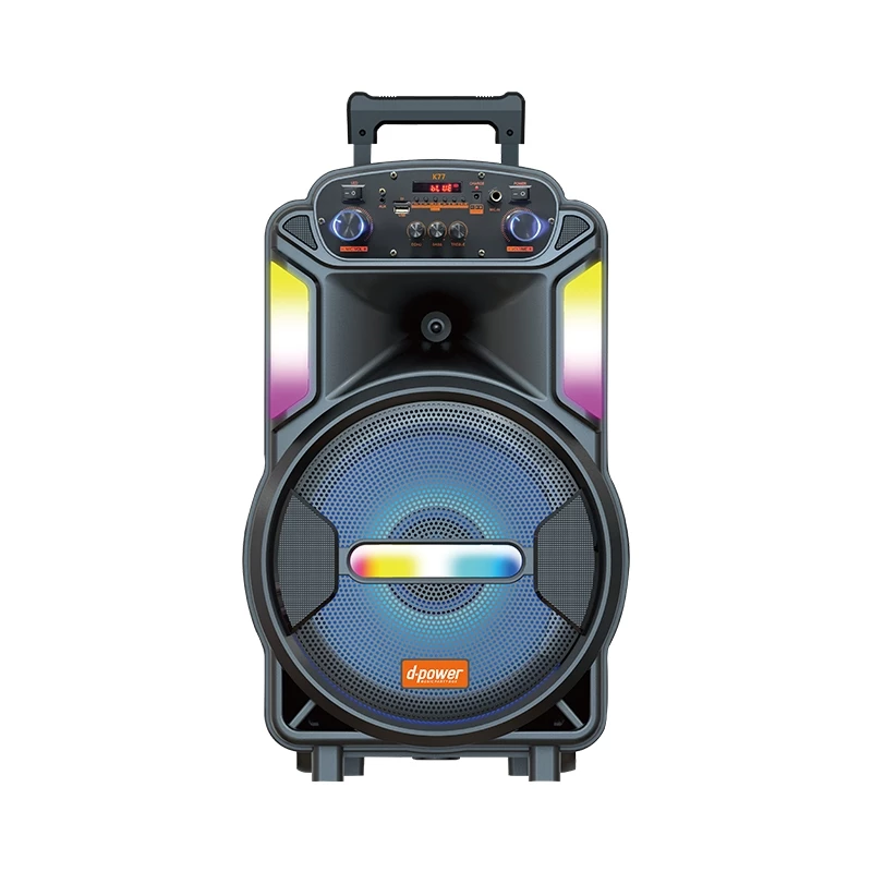D-POWER ลำโพงไร้สาย K66 12นิ้ว ล้อลาก แบรนด์ ดี เพาเวอร์ - เครื่องใช้ไฟฟ้า ราคา 2,390 บาท