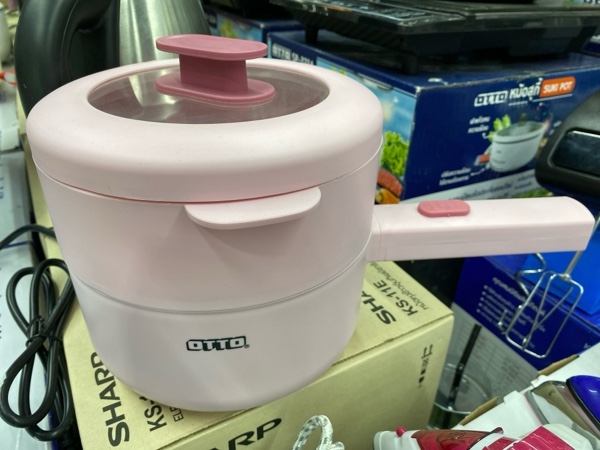 OTTO หม้อต้มอเนกประสงค์ SP-308C 1.5ลิตร แบรนด์ otto - เครื่องใช้ไฟฟ้า ราคา 450 บาท