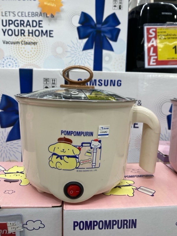 KASHIWA หม้อต้มอเนกประสงค์ KW-127 Pompompurin แบรนด์ เค.พี.กมลกิจ อินเตอร์เทรด - เครื่องใช้ไฟฟ้า ราคา 239 บาท