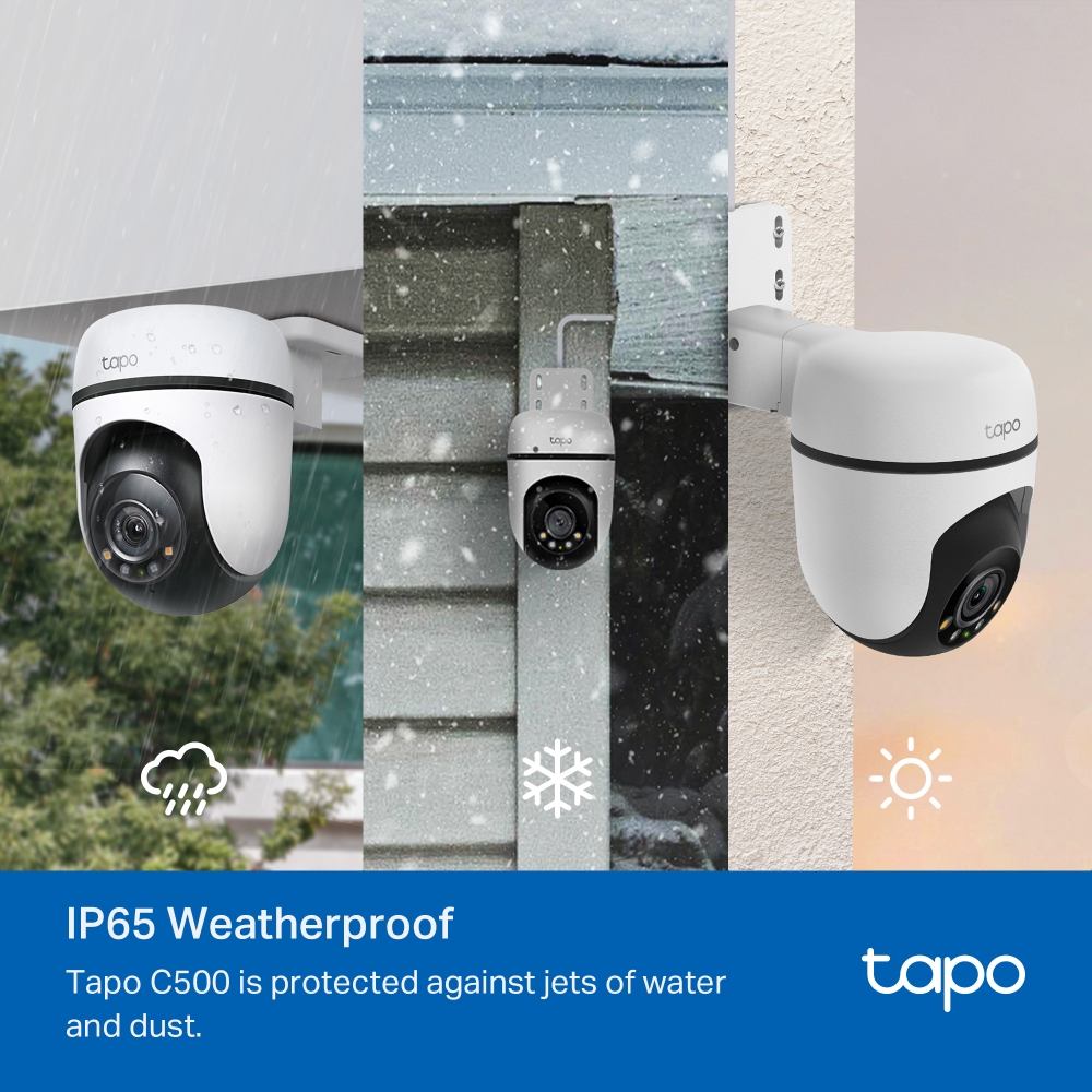 TP LINK กล้องวงจรปิดไร้สายภายนอก  TAPO C500 - ภาพที่ 6