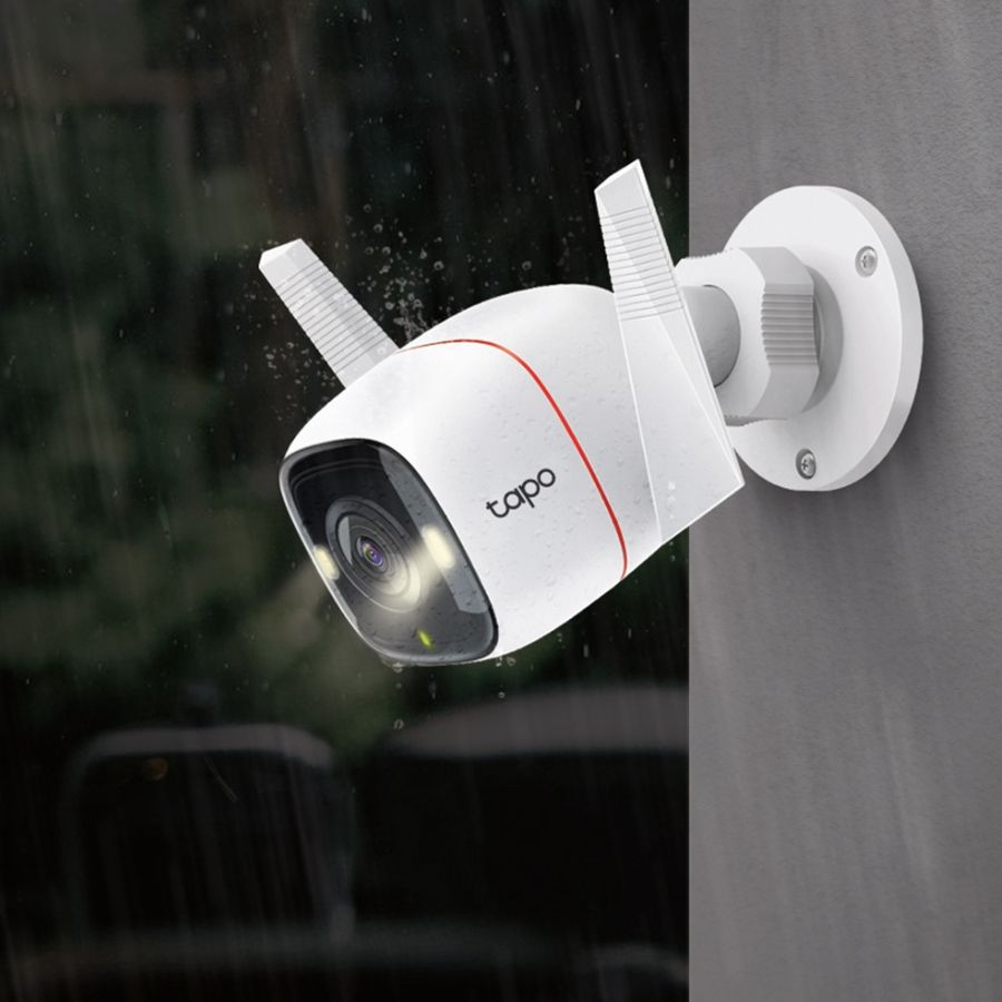 TP LINK กล้องสมาร์ทไวไฟภายนอก TAPO C320WS 4 ล้านพิกเซล สีขาว - ภาพที่ 2