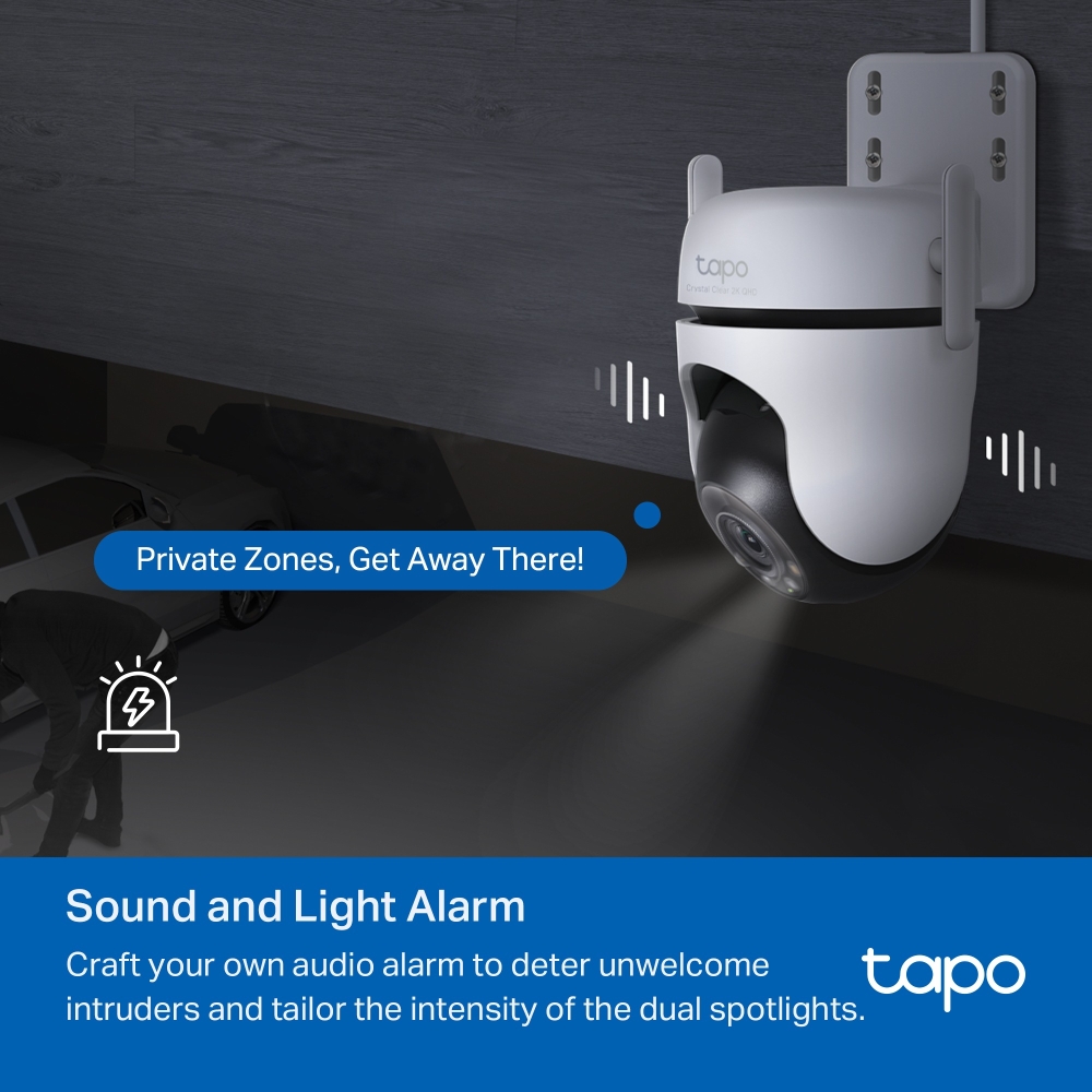 TAPO กล้องวงจรปิด C520WS 360องศา (ภายนอก) - ภาพที่ 10