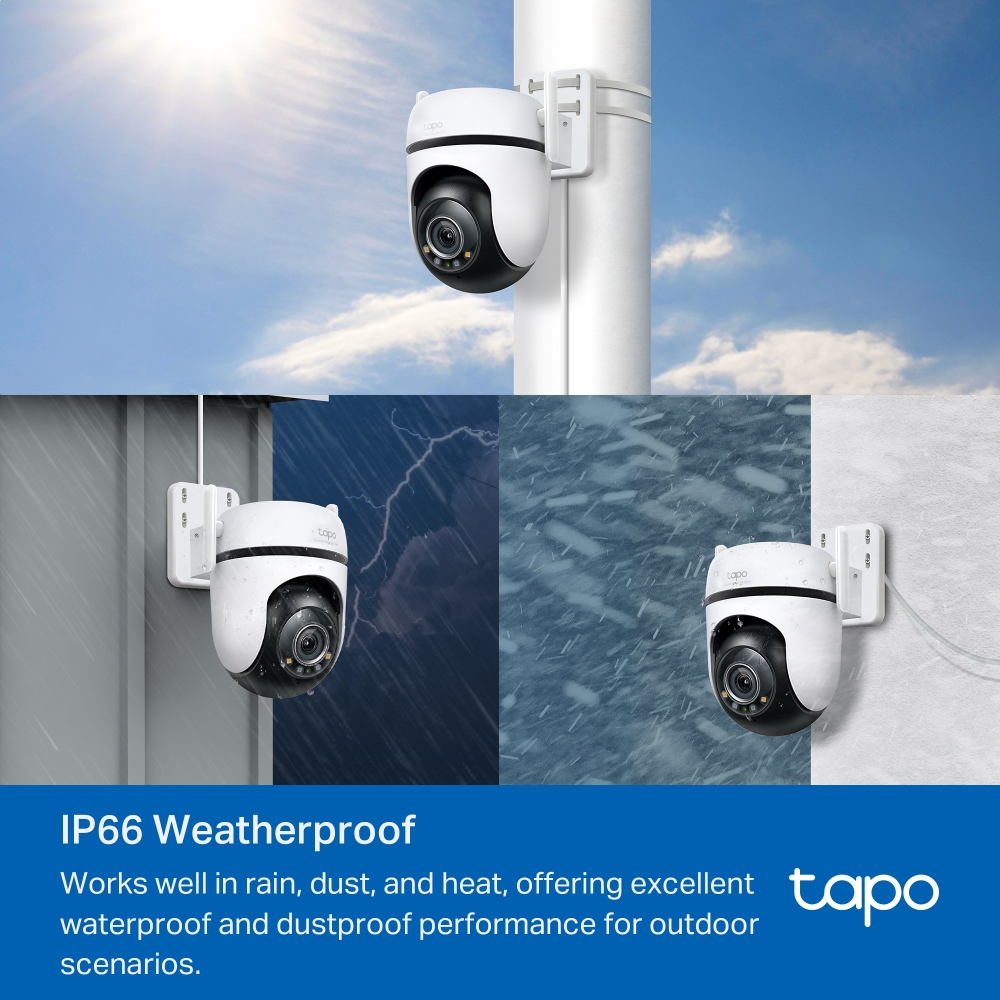 TAPO กล้องวงจรปิด C520WS 360องศา (ภายนอก) - ภาพที่ 12