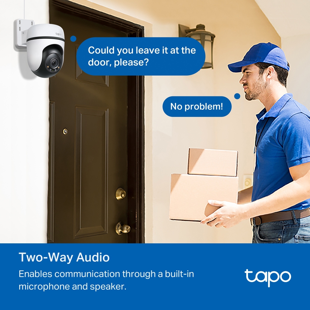TAPO กล้องวงจรปิด C520WS 360องศา (ภายนอก) - ภาพที่ 4