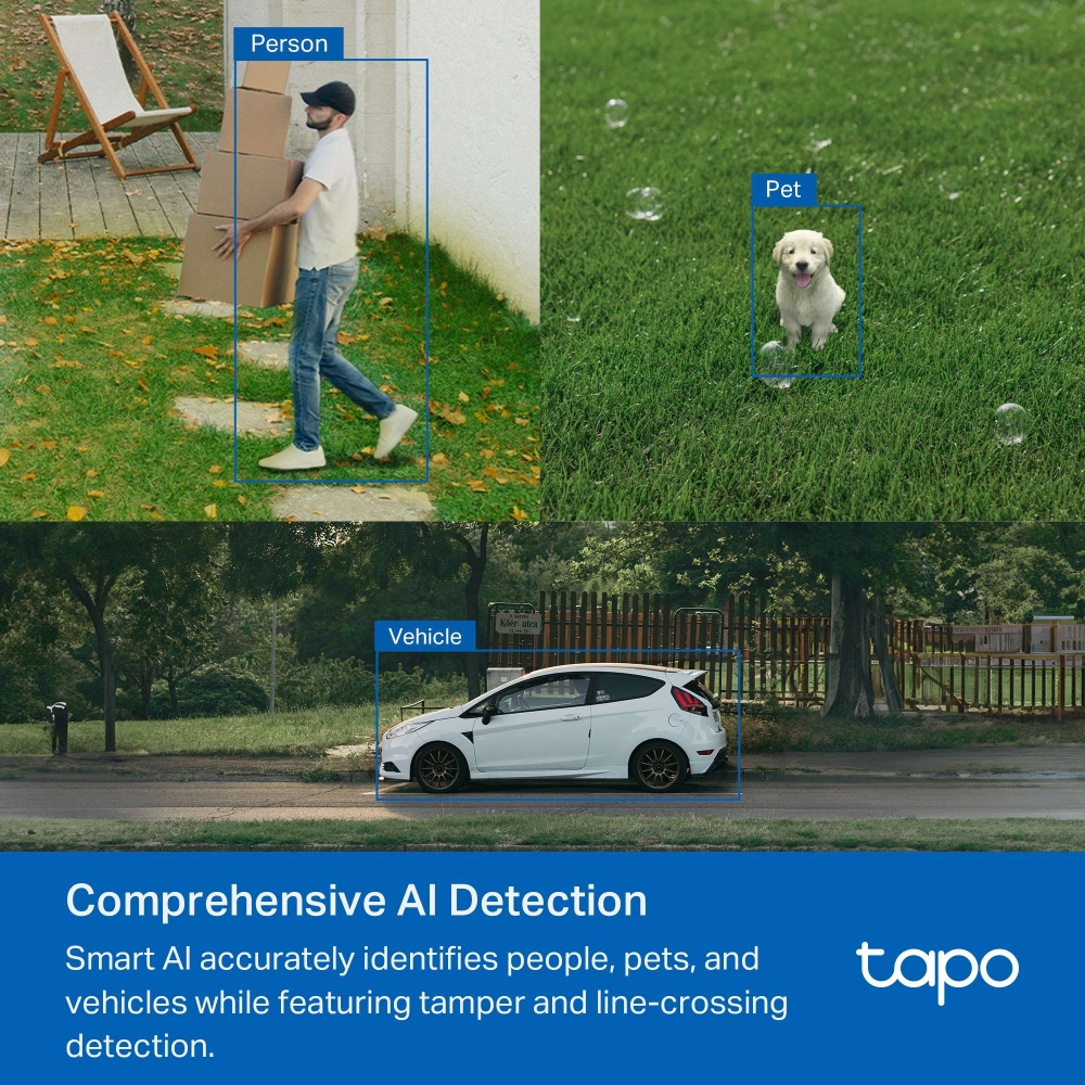 TAPO กล้องวงจรปิด C520WS 360องศา (ภายนอก) - ภาพที่ 6
