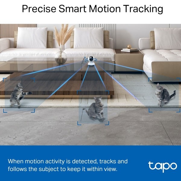 TAPO กล้องวงจรปิด C220 4MP 2K ภายใน - ภาพที่ 3