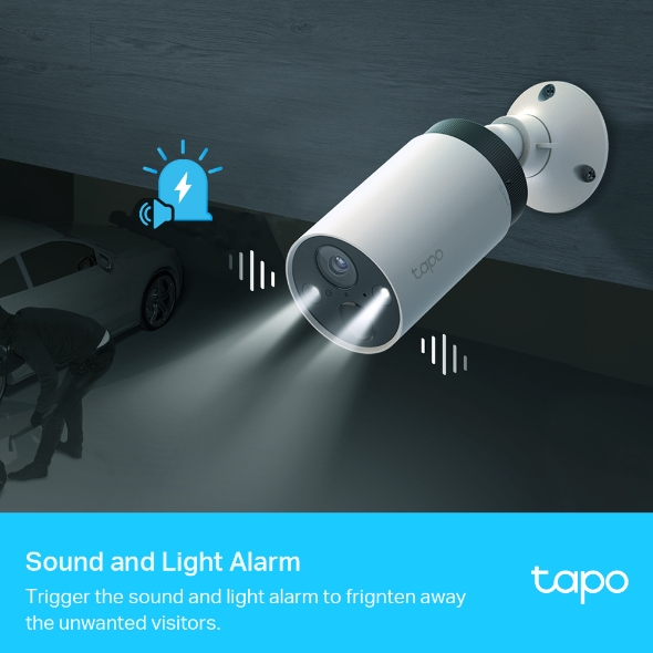 TAPO กล้องวงจรปิดแบตเตอรี่ C420 WI-FI 4 ล้านพิกเซล - ภาพที่ 4