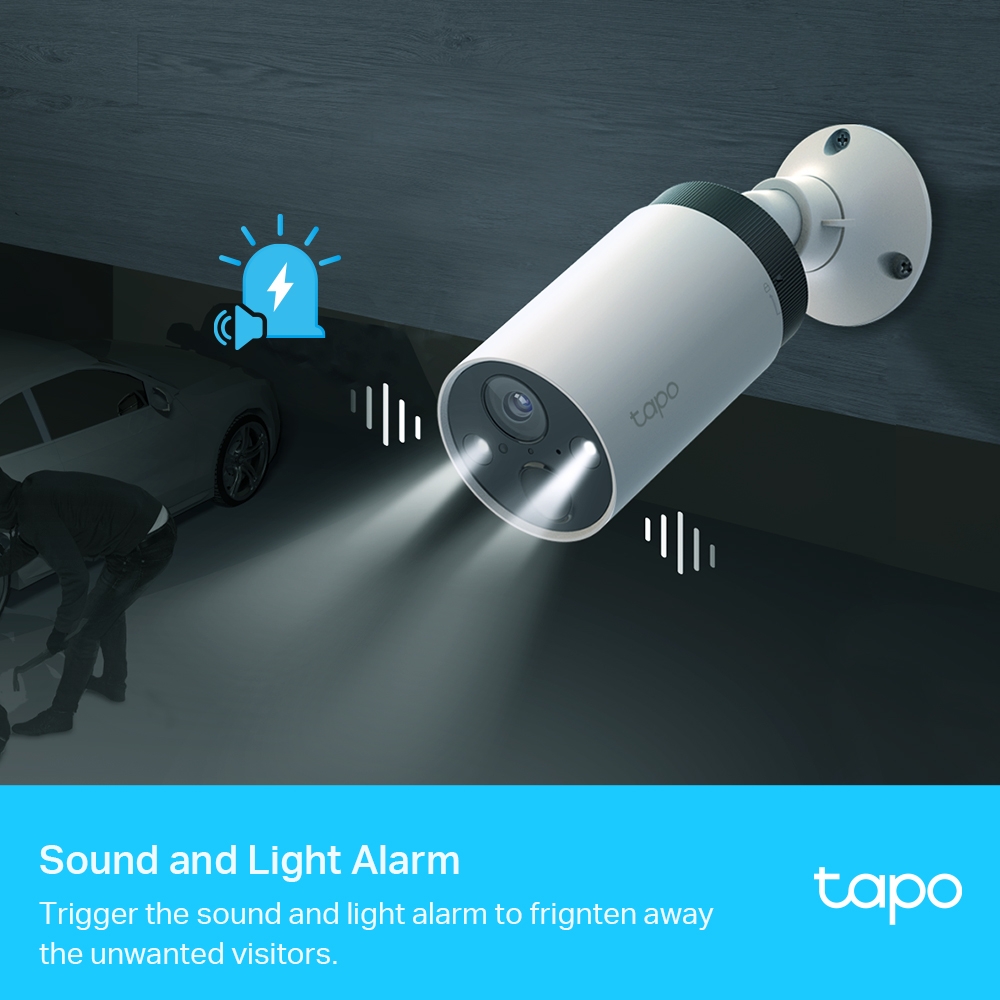 TAPO กล้องวงจรปิดแบตเตอรี่ C420 WI-FI 4 ล้านพิกเซล - ภาพที่ 6