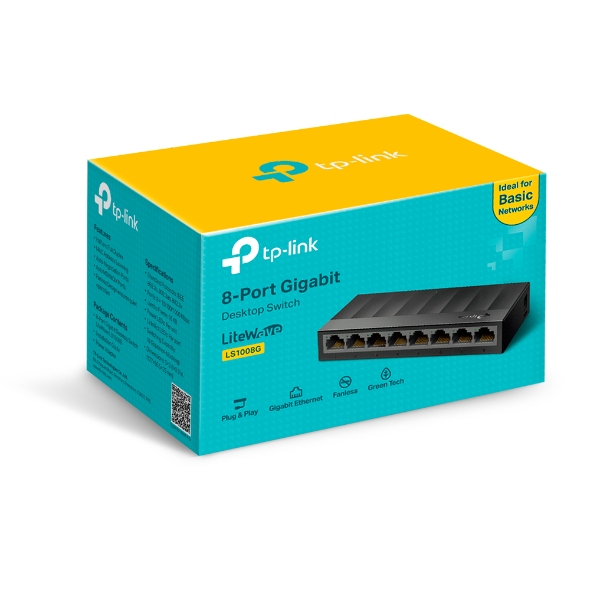 TP LINK Desktob Switch LS1008G 8-Port แบรนด์ TP LINK - เครื่องใช้ไฟฟ้า ราคา 690 บาท