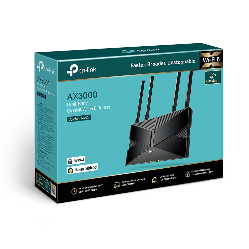 TP LINK เราน์เตอร์ Wi-fi AX53 AX3000 - ภาพที่ 4